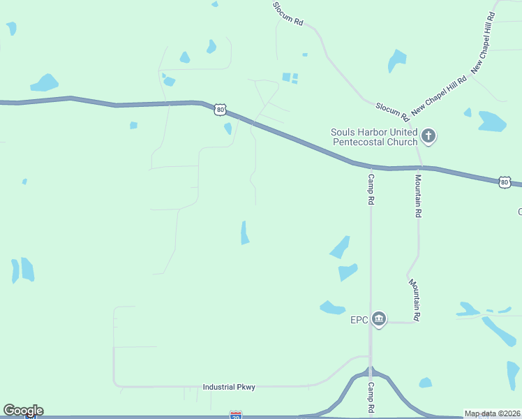 map of restaurants, bars, coffee shops, grocery stores, and more near 149 Patricks Cove in Calhoun