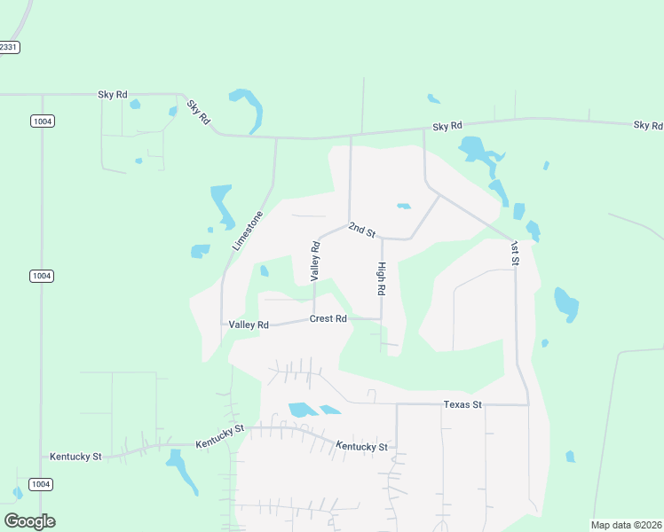 map of restaurants, bars, coffee shops, grocery stores, and more near 9700 Valley Road in Joshua