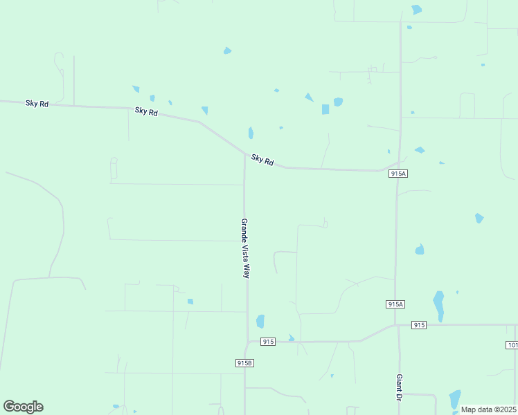 map of restaurants, bars, coffee shops, grocery stores, and more near 9616 Grande Vista Way in Joshua