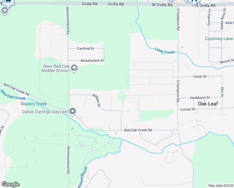 map of restaurants, bars, coffee shops, grocery stores, and more near 507 Bruce Ct in Ovilla