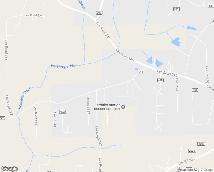 map of restaurants, bars, coffee shops, grocery stores, and more near 70 Lee Road 586 in Smiths Station