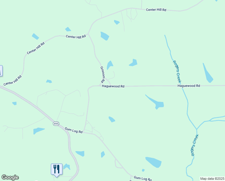 map of restaurants, bars, coffee shops, grocery stores, and more near 6873 Haguewood Road in Bailey