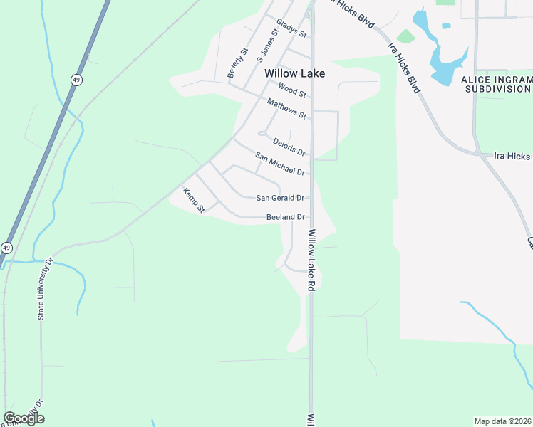 map of restaurants, bars, coffee shops, grocery stores, and more near 143 Beeland Drive in Fort Valley