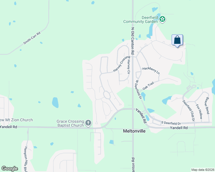 map of restaurants, bars, coffee shops, grocery stores, and more near 132 Harvey Crossing in Canton