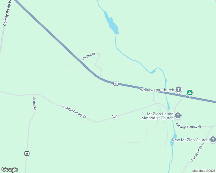 map of restaurants, bars, coffee shops, grocery stores, and more near 2346 U.S. 82 in Prattville