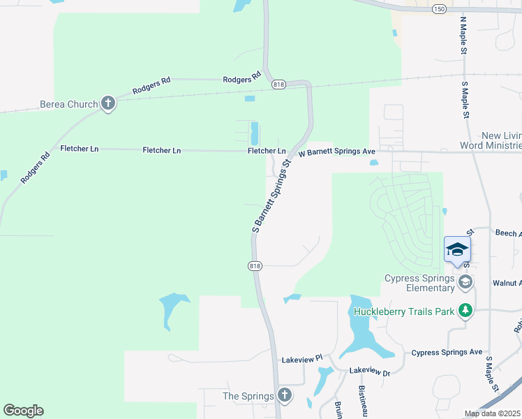 map of restaurants, bars, coffee shops, grocery stores, and more near 898 South Barnett Springs Street in Ruston