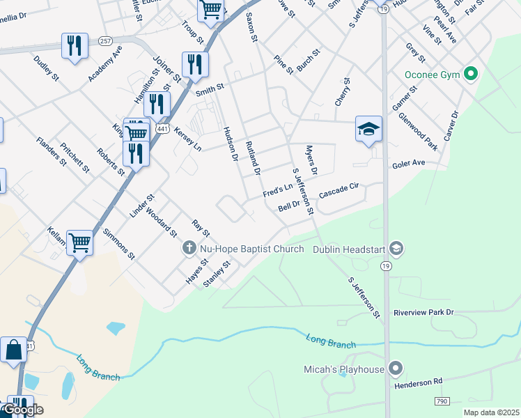 map of restaurants, bars, coffee shops, grocery stores, and more near 995 Rutland Drive in Dublin