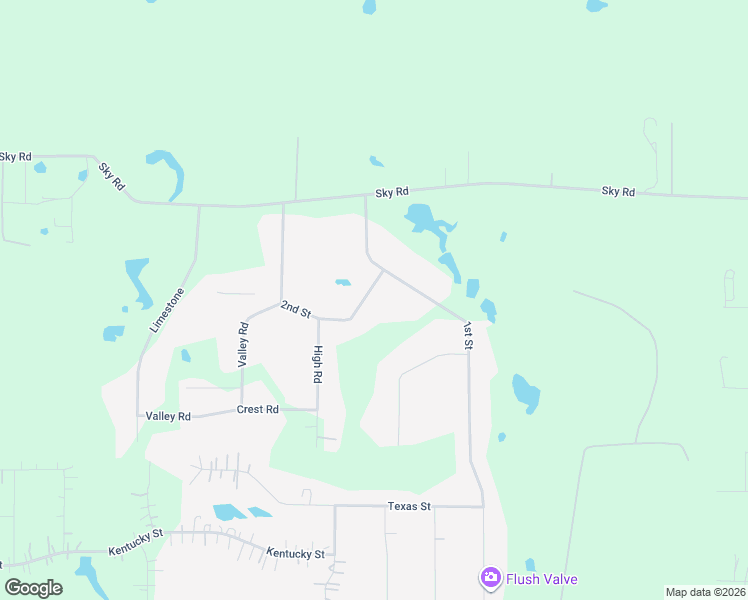 map of restaurants, bars, coffee shops, grocery stores, and more near 9613 2nd Street in Joshua