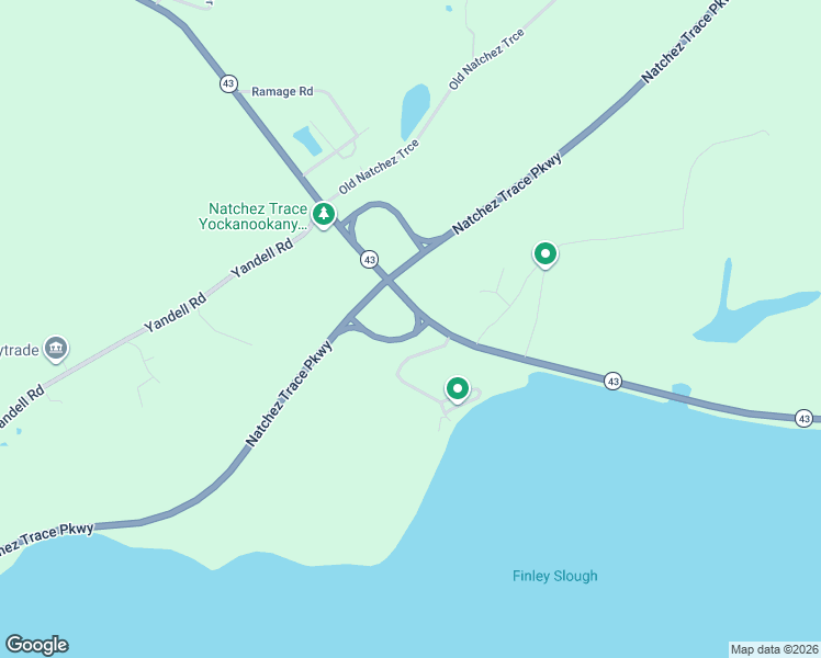 map of restaurants, bars, coffee shops, grocery stores, and more near 1859 Natchez Trace Parkway in Canton