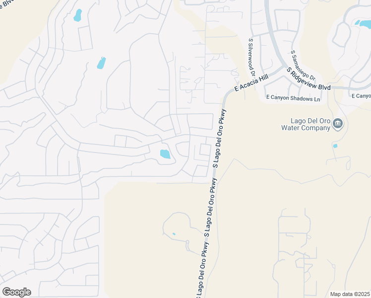 map of restaurants, bars, coffee shops, grocery stores, and more near 38912 South Casual Drive in Tucson