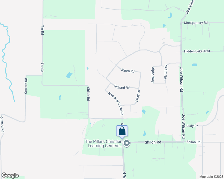 map of restaurants, bars, coffee shops, grocery stores, and more near 4030 Richard Road in Midlothian