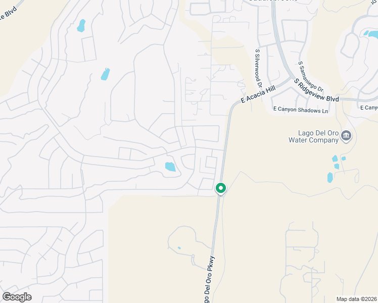 map of restaurants, bars, coffee shops, grocery stores, and more near 38912 South Casual Drive in Tucson
