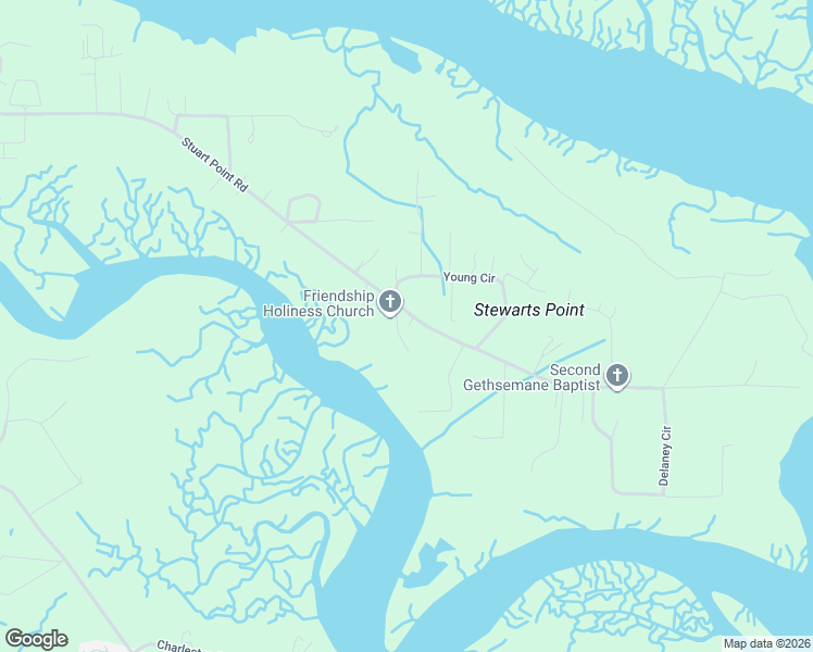 map of restaurants, bars, coffee shops, grocery stores, and more near 9 Cuyler Lane in Seabrook