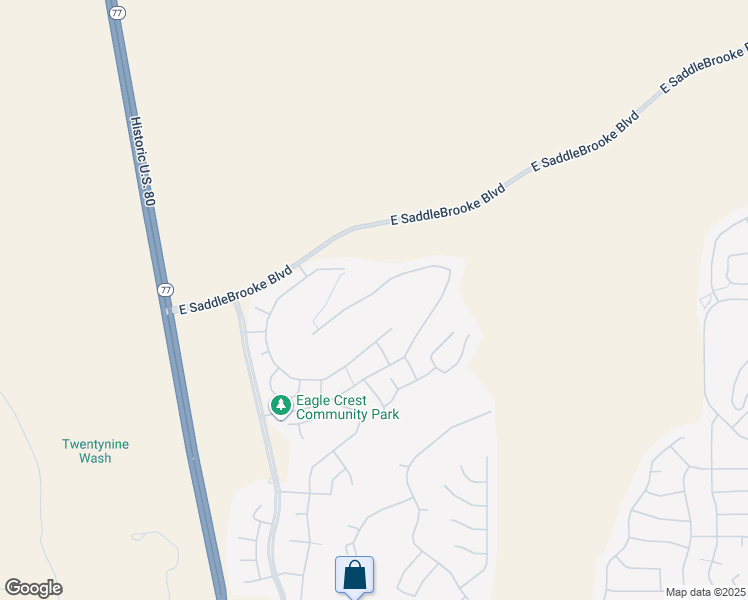 map of restaurants, bars, coffee shops, grocery stores, and more near 60669 Eagle Ridge Drive in Saddlebrooke