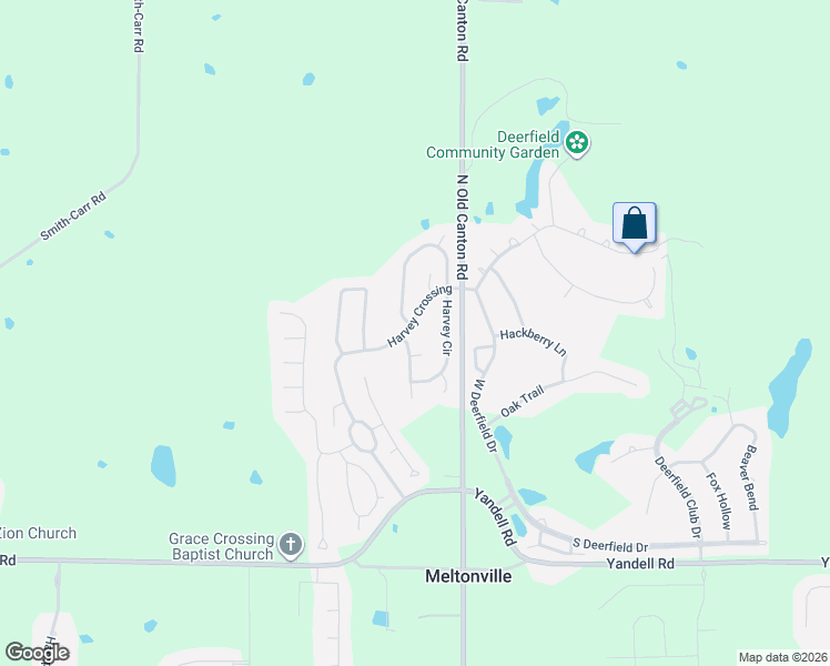 map of restaurants, bars, coffee shops, grocery stores, and more near 177 Harvey Crossing in Canton