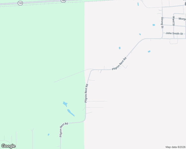 map of restaurants, bars, coffee shops, grocery stores, and more near 837 Pilgrim Rest Road in Doyline