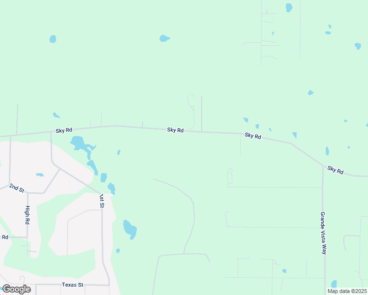 map of restaurants, bars, coffee shops, grocery stores, and more near 6417 Sky Road in Joshua