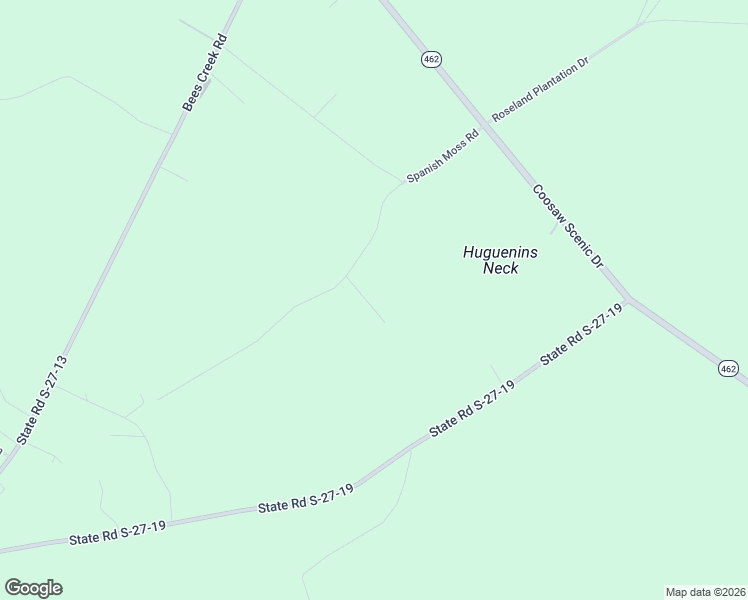 map of restaurants, bars, coffee shops, grocery stores, and more near 499 Spanish Moss Road in Ridgeland