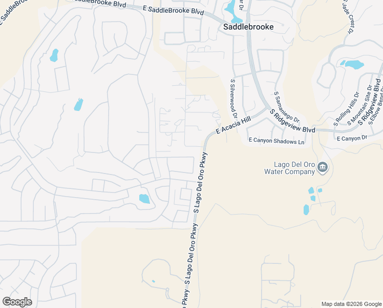 map of restaurants, bars, coffee shops, grocery stores, and more near 63762 East Desert Peak Drive in Tucson