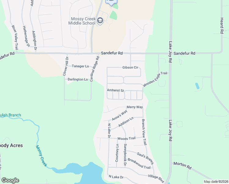 map of restaurants, bars, coffee shops, grocery stores, and more near 701 Amherst Street in Kathleen