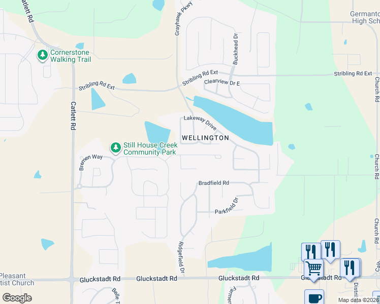 map of restaurants, bars, coffee shops, grocery stores, and more near 118 Essen Lane in Madison