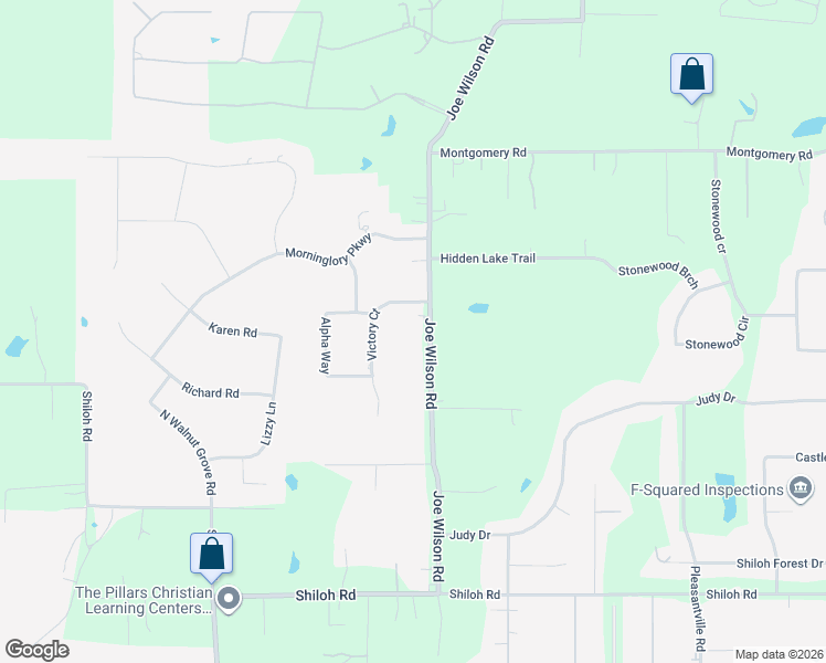 map of restaurants, bars, coffee shops, grocery stores, and more near 4111 Joe Wilson Road in Midlothian