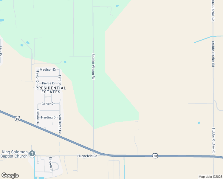 map of restaurants, bars, coffee shops, grocery stores, and more near 374 Stubbs Vinson Rd in Monroe