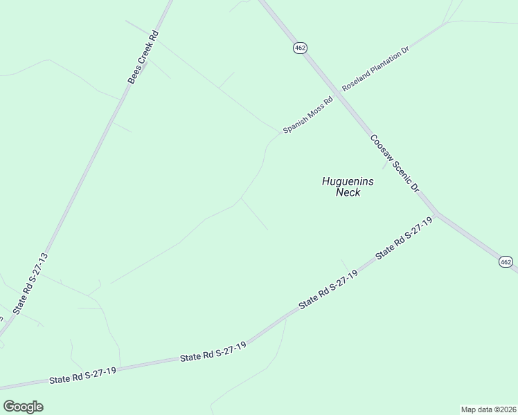 map of restaurants, bars, coffee shops, grocery stores, and more near 499 Spanish Moss Road in Ridgeland