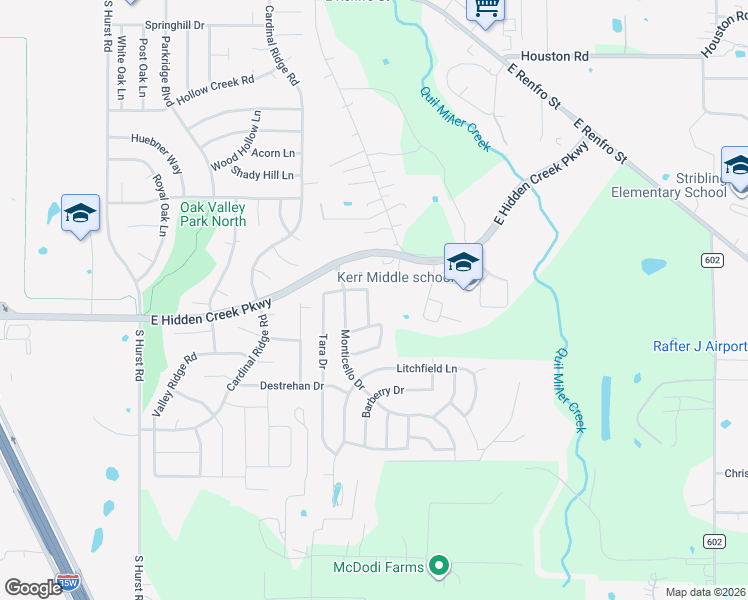 map of restaurants, bars, coffee shops, grocery stores, and more near 838 Greenwood Drive in Burleson