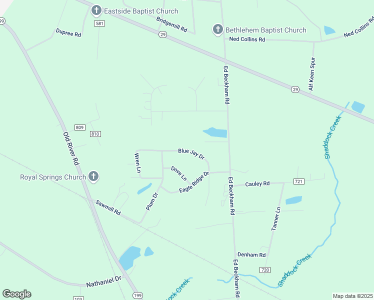 map of restaurants, bars, coffee shops, grocery stores, and more near 611 Blue Jay Drive in East Dublin