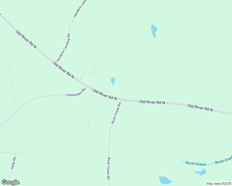 map of restaurants, bars, coffee shops, grocery stores, and more near 2425 Buck Creek Road in Statesboro