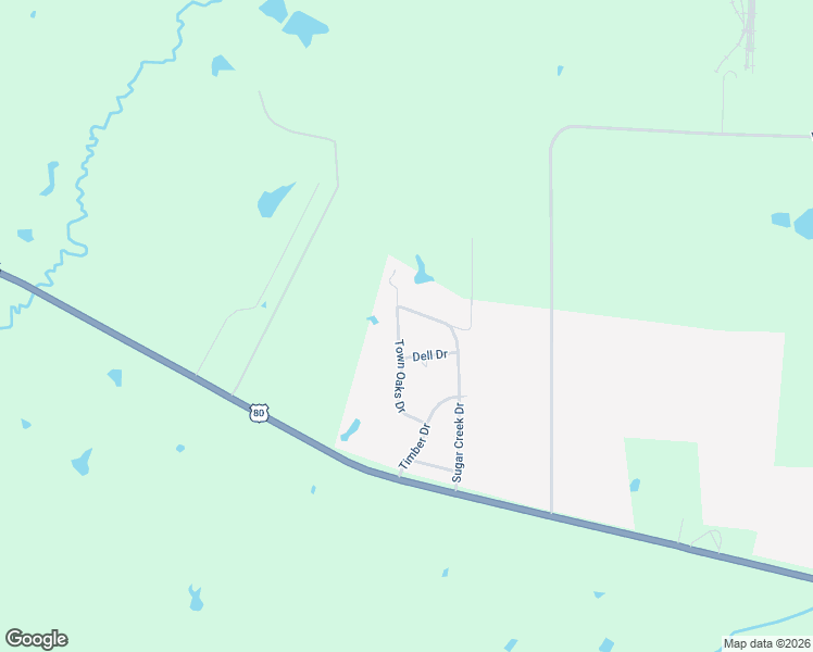map of restaurants, bars, coffee shops, grocery stores, and more near 209 Town Oaks Drive in Marshall