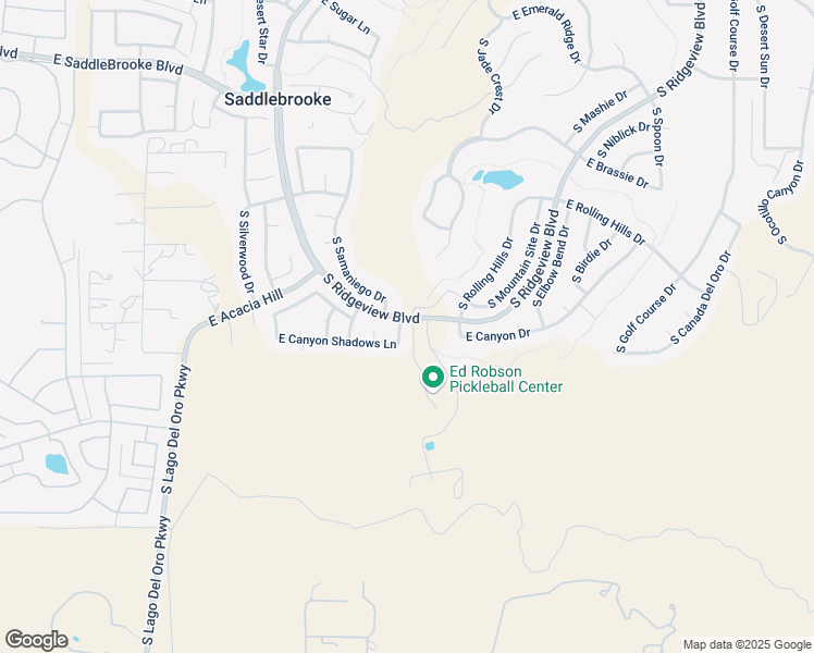 map of restaurants, bars, coffee shops, grocery stores, and more near 38415 South Double Eagle Drive in Tucson