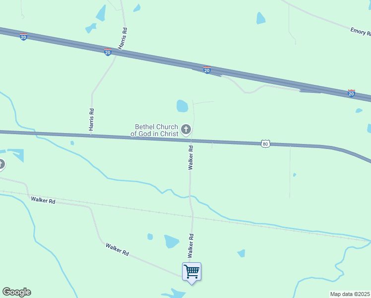 map of restaurants, bars, coffee shops, grocery stores, and more near 1671 U.S. 80 in Choudrant