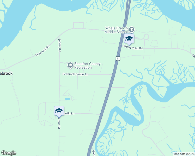 map of restaurants, bars, coffee shops, grocery stores, and more near 23 Seabrook Center Road in Seabrook