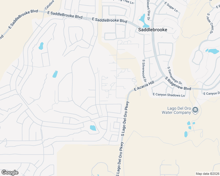map of restaurants, bars, coffee shops, grocery stores, and more near 63690 East Sienna Place in Tucson