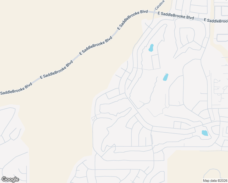 map of restaurants, bars, coffee shops, grocery stores, and more near 62207 East Sand Crest Drive in Tucson