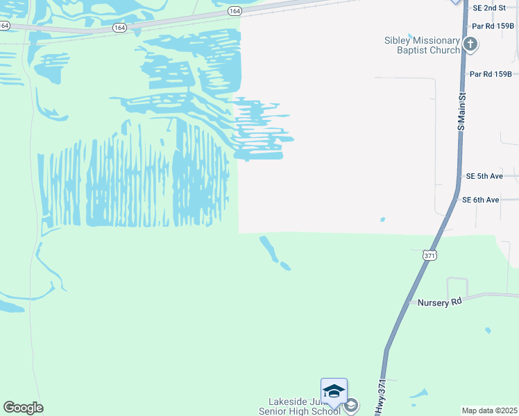 map of restaurants, bars, coffee shops, grocery stores, and more near in Sibley