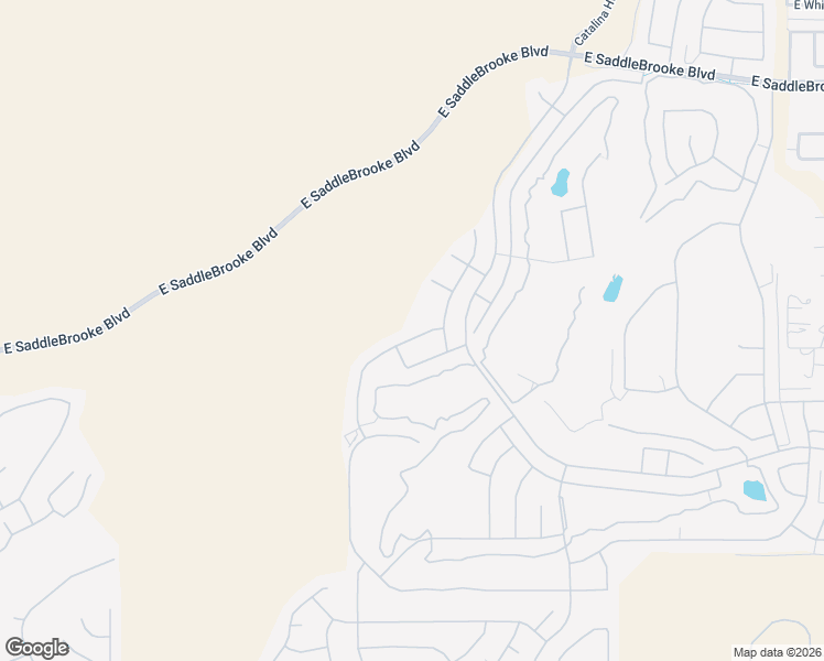 map of restaurants, bars, coffee shops, grocery stores, and more near 62207 East Sand Crest Drive in Tucson