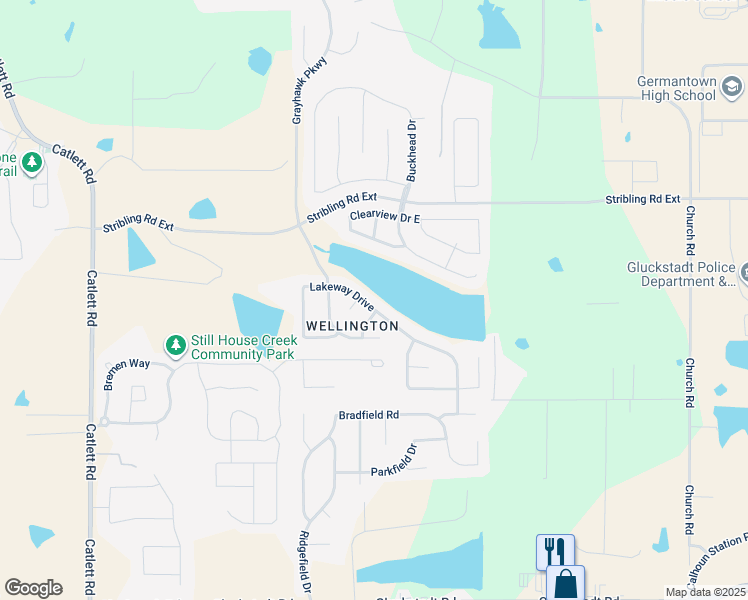 map of restaurants, bars, coffee shops, grocery stores, and more near 101 Wellesley Drive in Madison