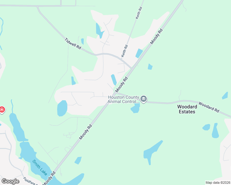 map of restaurants, bars, coffee shops, grocery stores, and more near 3401 Moody Road in Bonaire