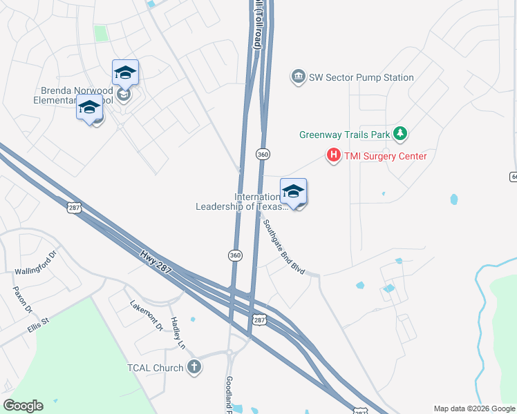 map of restaurants, bars, coffee shops, grocery stores, and more near 2712 Davis Drive in Midlothian