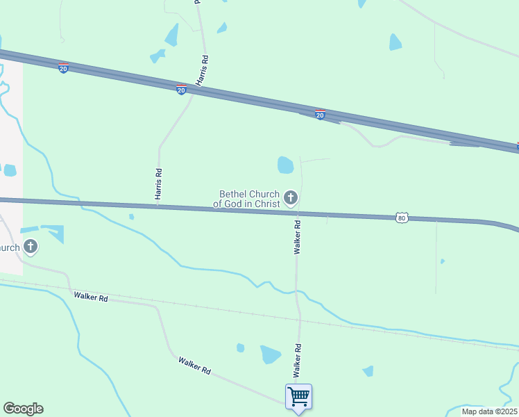 map of restaurants, bars, coffee shops, grocery stores, and more near 1671-1879 U.S. 80 in Choudrant