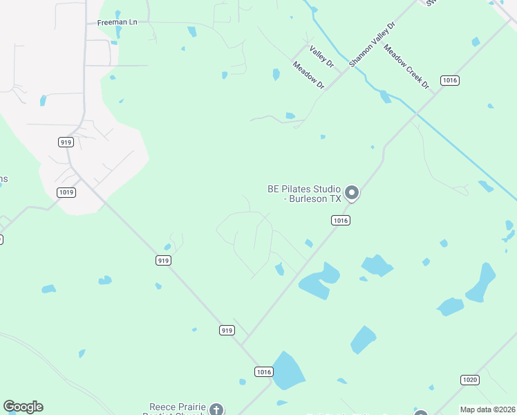 map of restaurants, bars, coffee shops, grocery stores, and more near 2489 Timber Hills Drive in Burleson