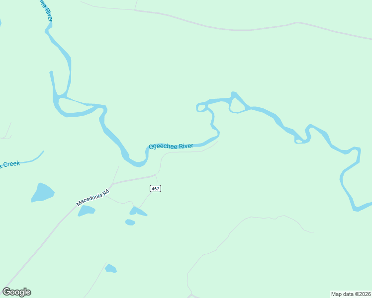map of restaurants, bars, coffee shops, grocery stores, and more near 5 Williams Landing Road in Statesboro