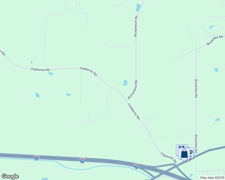 map of restaurants, bars, coffee shops, grocery stores, and more near 547 Claiborne Road in Calhoun