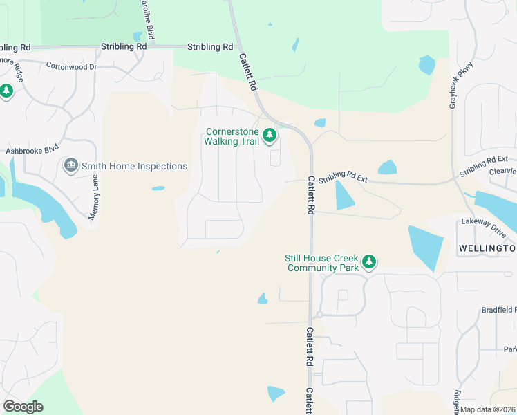 map of restaurants, bars, coffee shops, grocery stores, and more near 267 Rockbridge Drive in Madison
