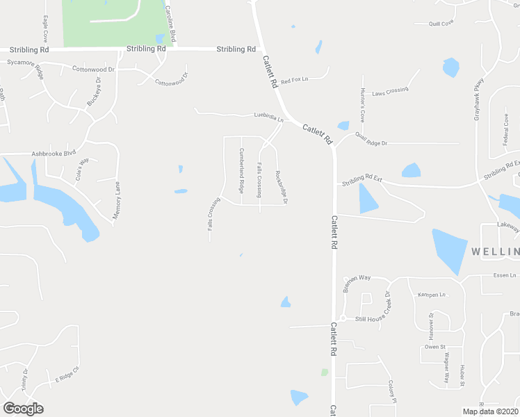map of restaurants, bars, coffee shops, grocery stores, and more near 223 Falls Crossing in Madison