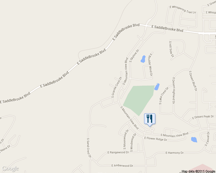 map of restaurants, bars, coffee shops, grocery stores, and more near 62273 East Moon Crest Court in Tucson