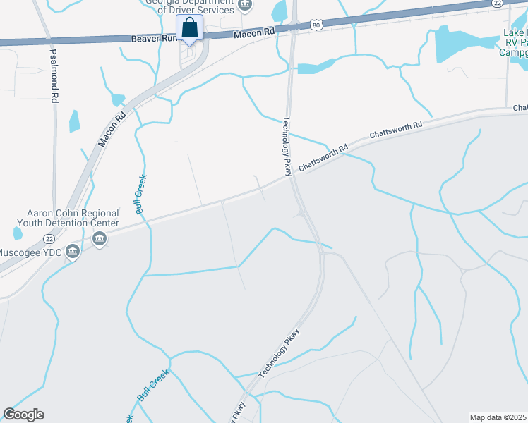 map of restaurants, bars, coffee shops, grocery stores, and more near 6087 Technology Parkway in Columbus